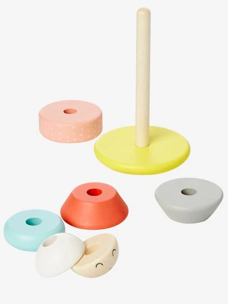 Coffret De 3 Jeux D'éveil En Bois FSC® Multicolore - Vertbaudet - Image 5