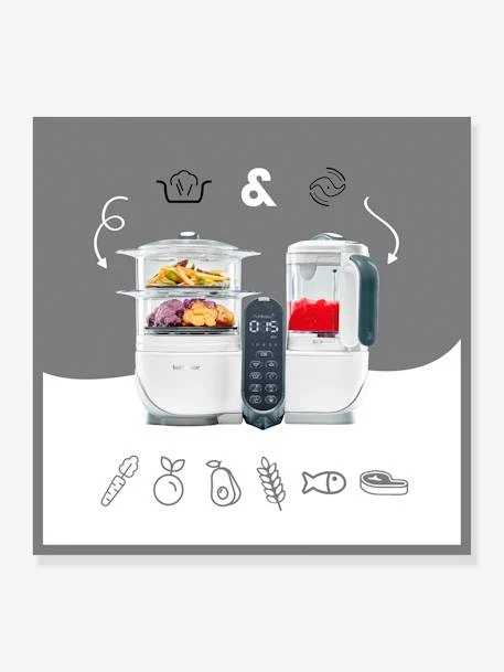 Pack Robot BABYMOOV Nutribaby+/3 Babybols Blanc - Babymoov - Image 4