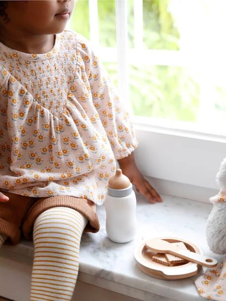 Set Accessoires Repas Poupon En Bois FSC® Blanc - Vertbaudet - Image 5