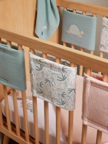 Tour De Lit / Tour De Parc Pare-chocs SOUS L'OCĂAN Rose - Vertbaudet - Image 3